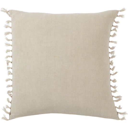 Jemina JEM01 Pillow by Jaipur Living. Made from 100% linen in a coastal style.