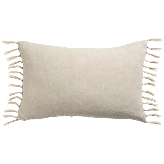 Jemina JEM01 Pillow by Jaipur Living. Made from 100% linen in a coastal style.