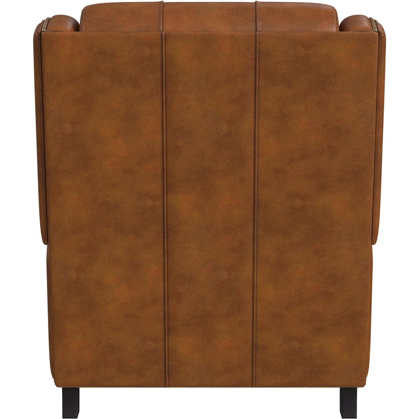 003 SI-2379448 | Additional Silo | Lancaster Recliner by Bradington-Young by Hooker Furniture in brown. Made from leather in a unique style.