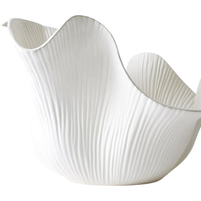 Scallop Bowl by Global Views. Made from ceramic in a modern style.