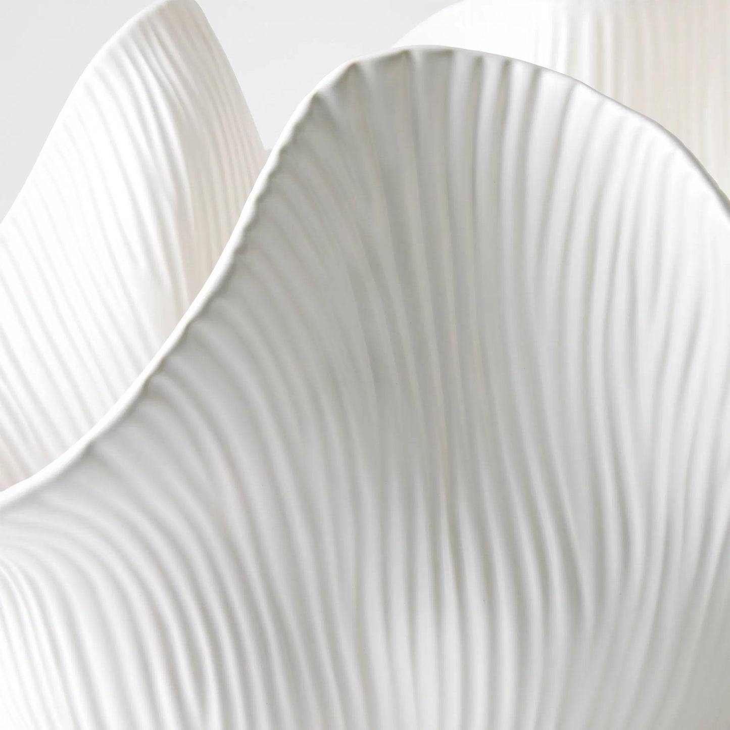 004 SI-2523954 | Closeup | Scallop Bowl by Global Views. Made from ceramic in a modern style.