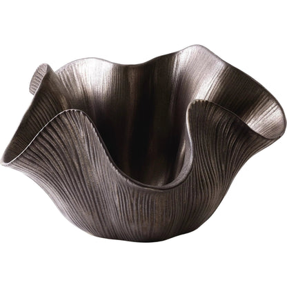 Scallop Bowl by Global Views. Made from ceramic in a modern style.