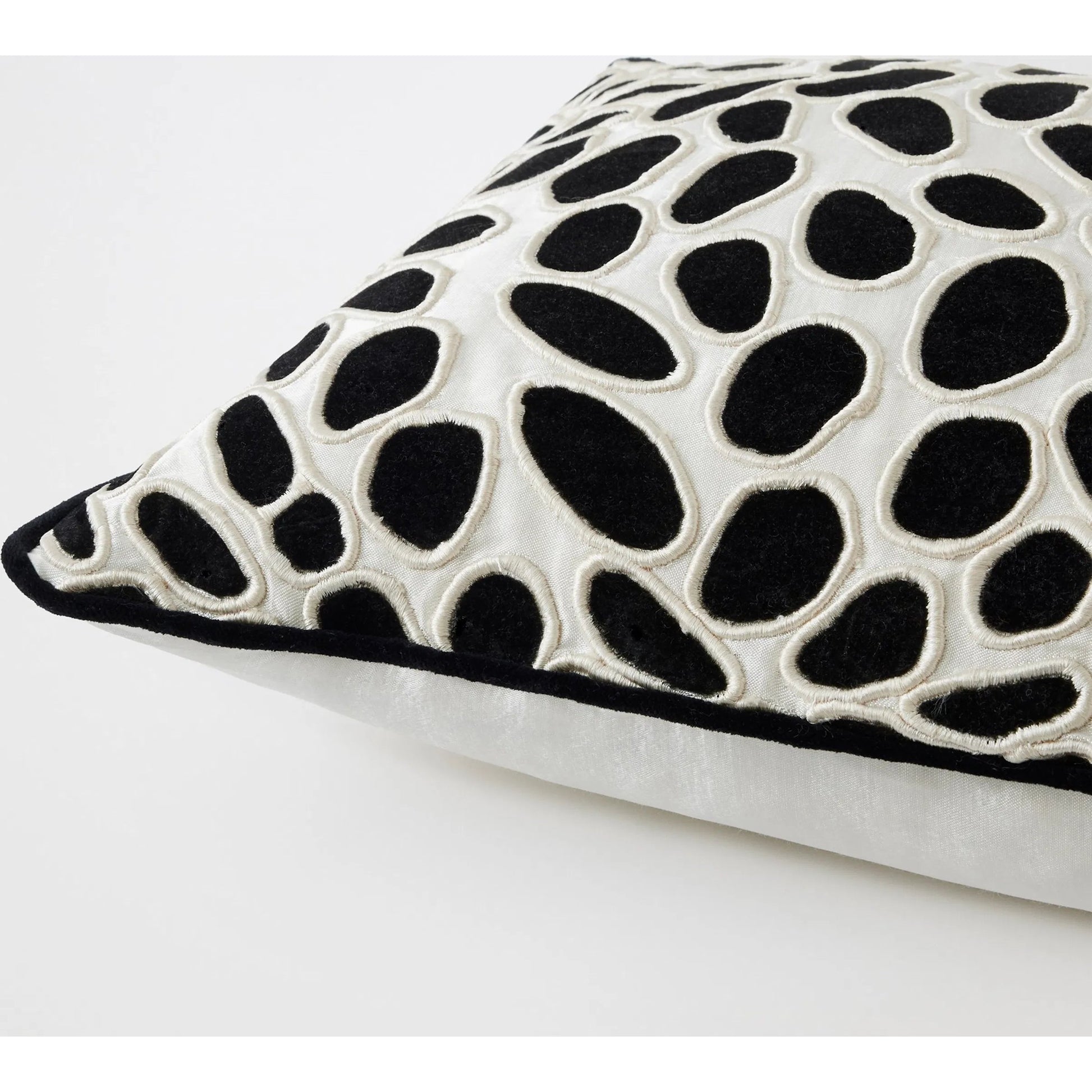 Westchester Lumbar Pillow by Global Views in natural. Made from cotton, polyester in a eclectic & global style.