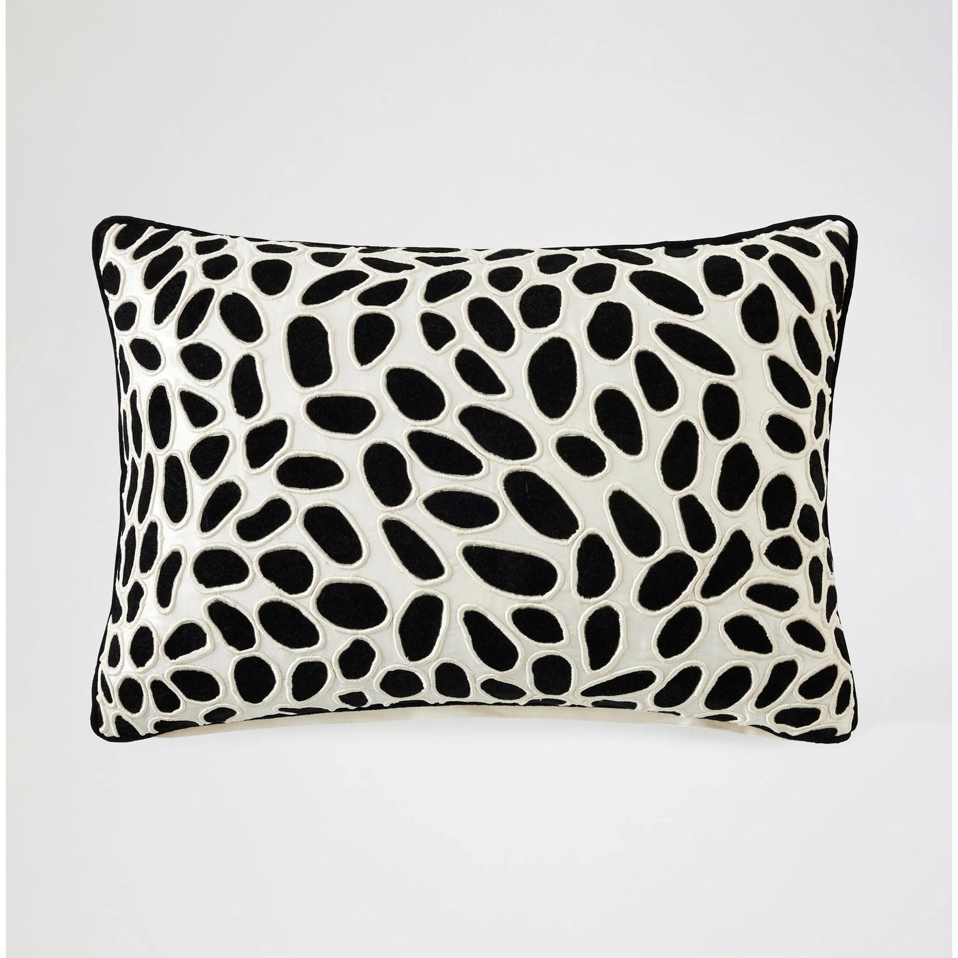 Westchester Lumbar Pillow by Global Views in natural. Made from cotton, polyester in a eclectic & global style.