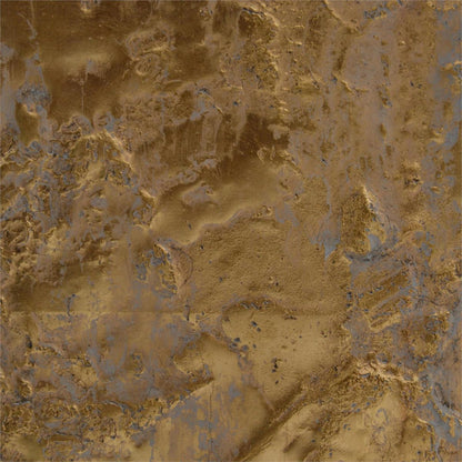 Hudson Pedestal by John-Richard in gold leaf. Made from unique in a modern style.