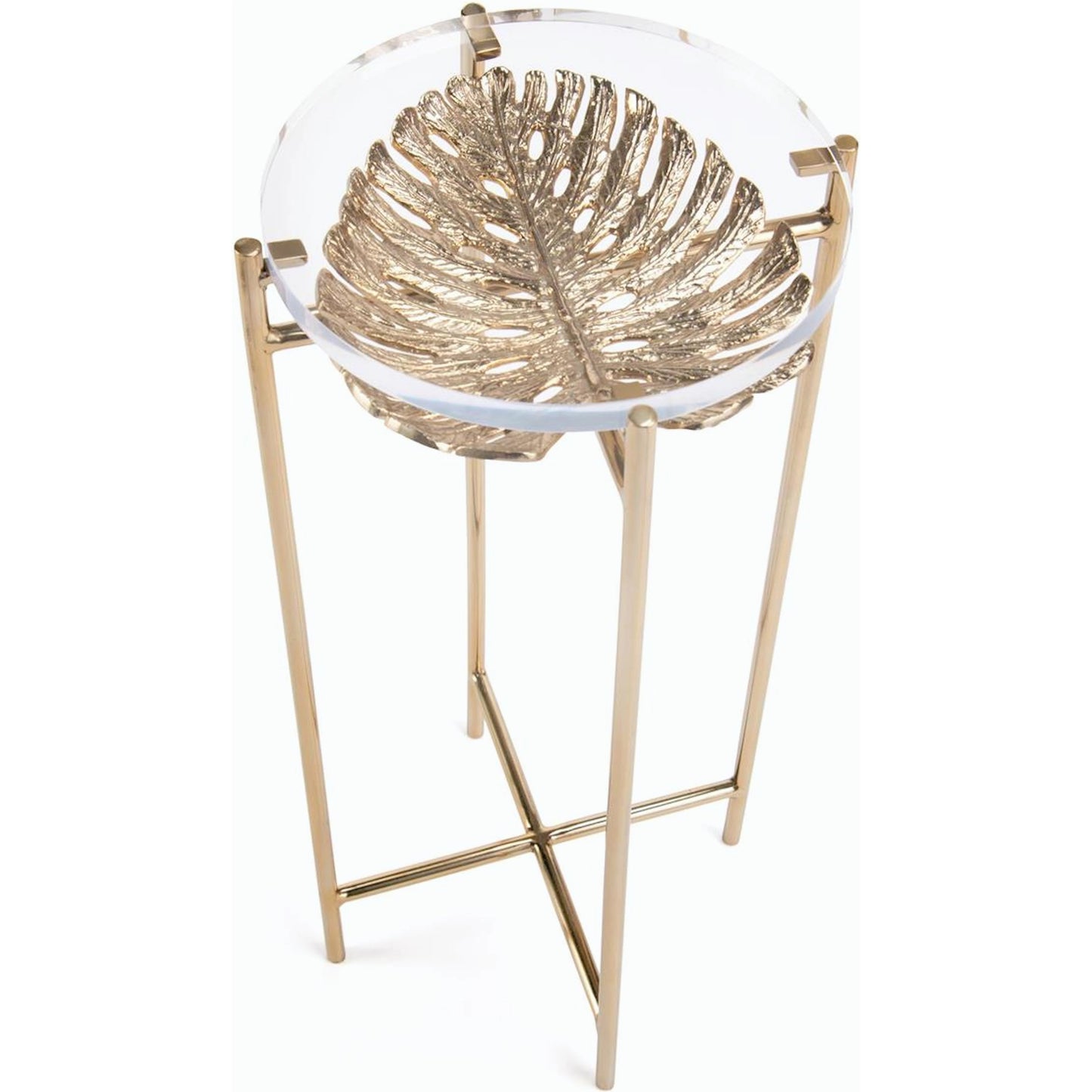 002 SI-2171218 | Additional Silo | Palm Accent Table by John-Richard. Made from unique in a modern style.