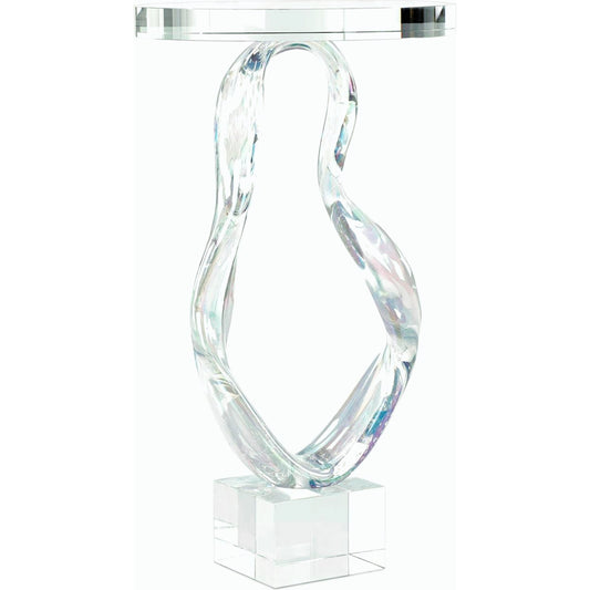 Prismatic Loop Martini Table by John-Richard. Made from unique in a modern style.