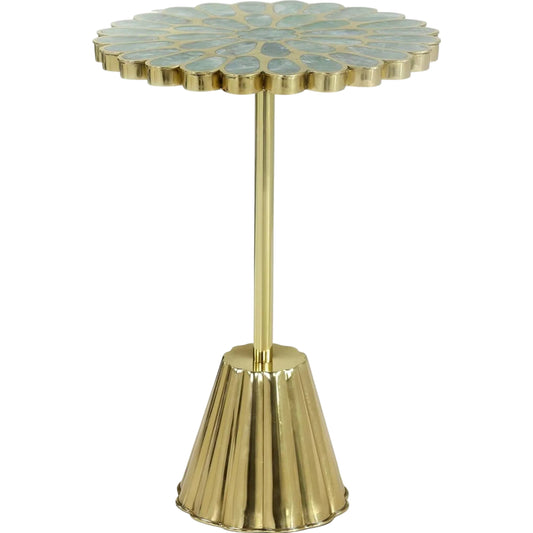 Peony Accent Table by John-Richard. Made from unique in a unique style.