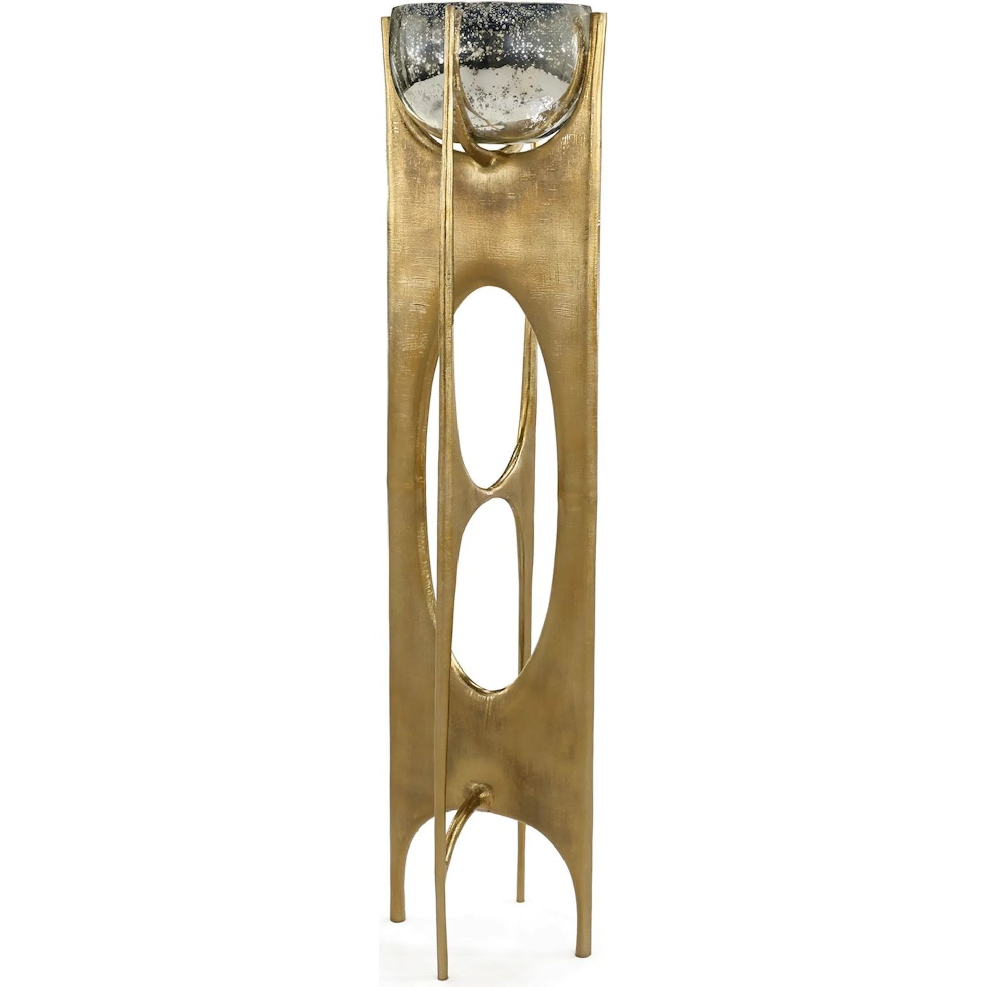 Marquee Floor Stand by John-Richard in champagne. Made from unique in a eclectic & global style.