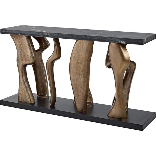 Mercury Console Table by John-Richard. Made from unique in a unique style.