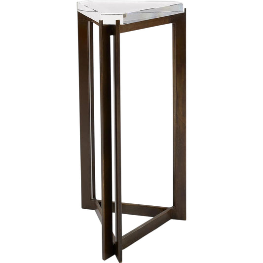 Trigon Accent Table by John-Richard. Made from unique in a unique style.