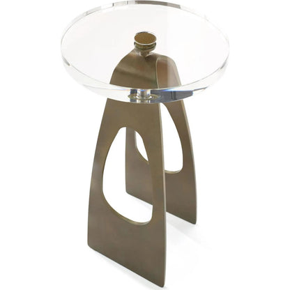 Pylon Accent Table by John-Richard. Made from unique in a unique style.