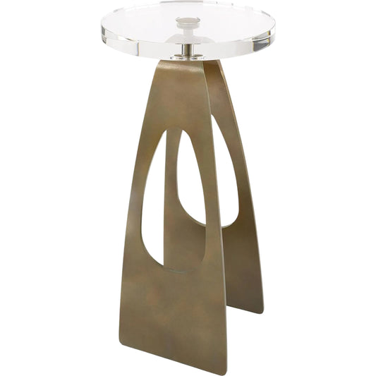 Pylon Accent Table by John-Richard. Made from unique in a unique style.
