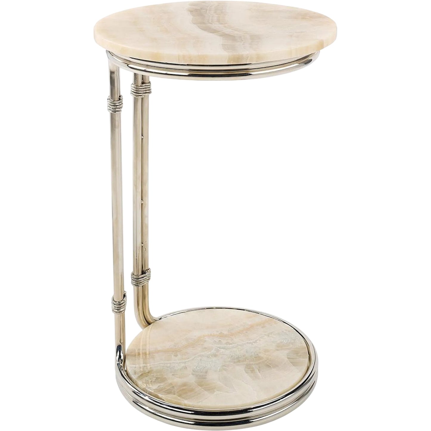 000 SI-2629618 | Primary Silo | Tecali Accent Table by John-Richard. Made from unique in a unique style.