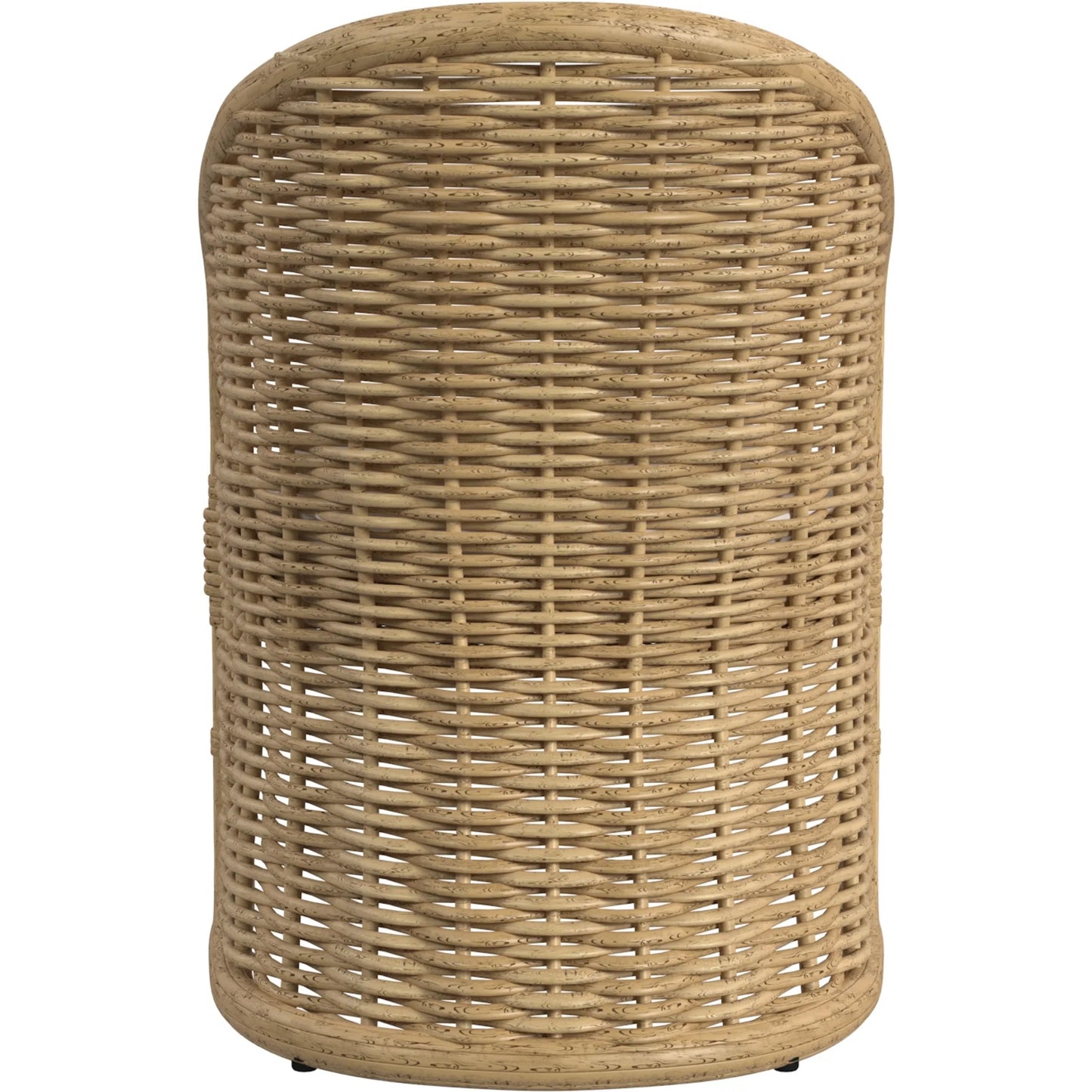 004 SI-2318672 | Additional Silo | Playa Outdoor Dining Chair by Sunset West in medium wood. Made from resin wicker in a rustic style.