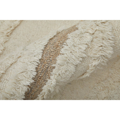 Anica Transitional Geometric Rug - 8008F by Feizy in ivory, taupe, brown. Made from wool in a unique style.