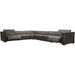Savion Grandier 6 Piece Sectional by Hooker Furniture. Made from leather in a modern style.
