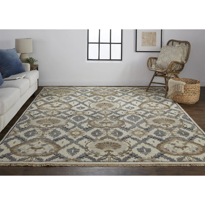 Beall Traditional Oriental Rug - 6712F by Feizy. Made from wool in a unique style.