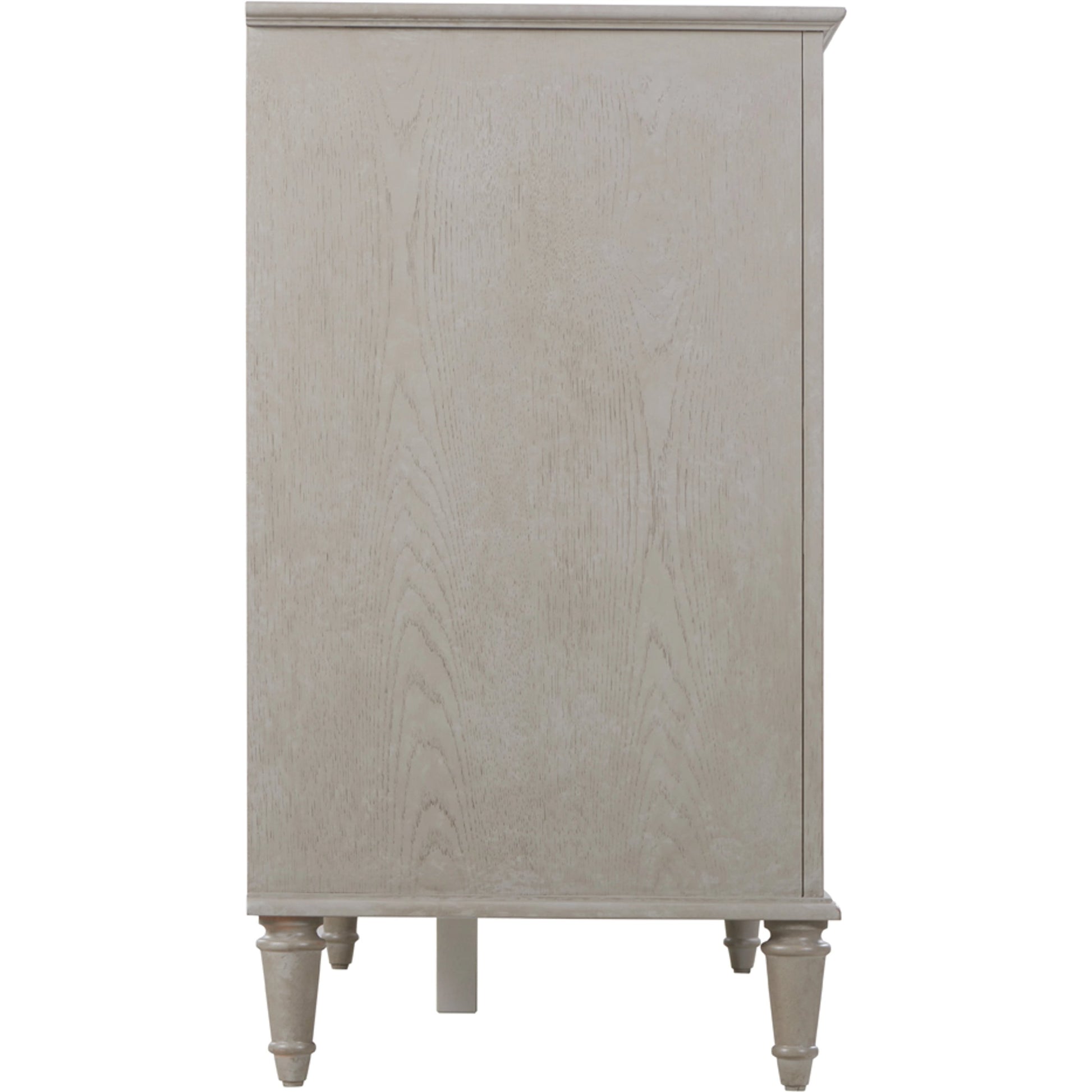 Zest 6 Drawer Dresser by Zest in brown and greige. Made from rubberwood, oak veneer in a modern style.