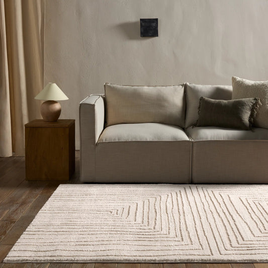 Jaida JID15 Rug by Jaipur Living in ivory, beige. Made from unique in a unique style.