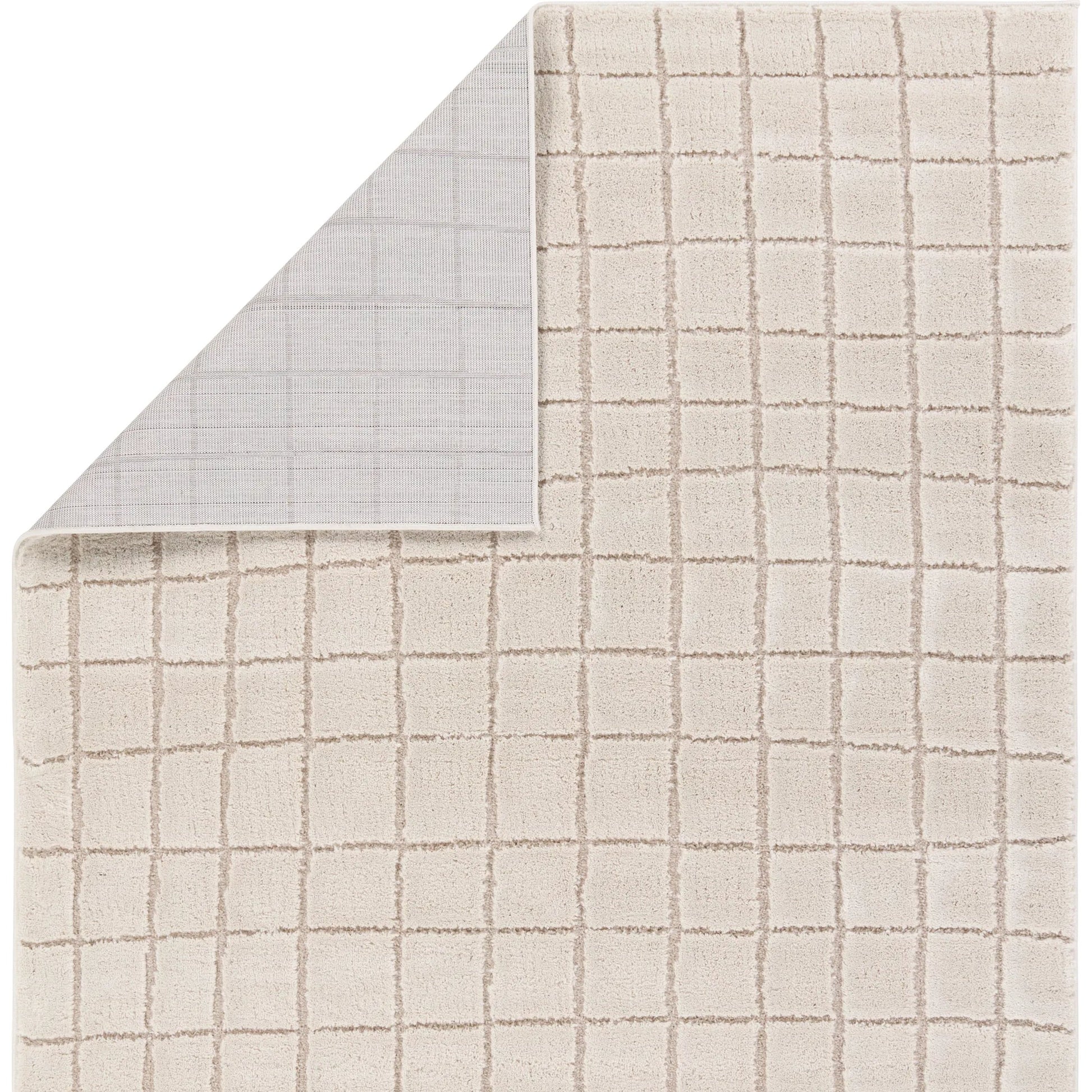 Jaida JID22 Rug by Jaipur Living in ivory, tan. Made from 70% polypropylene 30% polyester in a unique style.