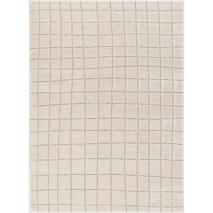 Jaida JID22 Rug by Jaipur Living in ivory, tan. Made from 70% polypropylene 30% polyester in a unique style.