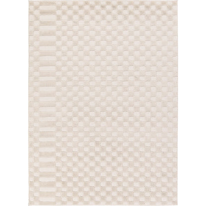 Jaida JID24 Rug by Jaipur Living in ivory, tan. Made from 70% polypropylene 30% polyester in a unique style.