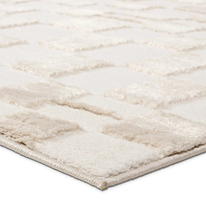 Jaida JID25 Rug by Jaipur Living in ivory, tan. Made from 70% polypropylene 30% polyester in a unique style.