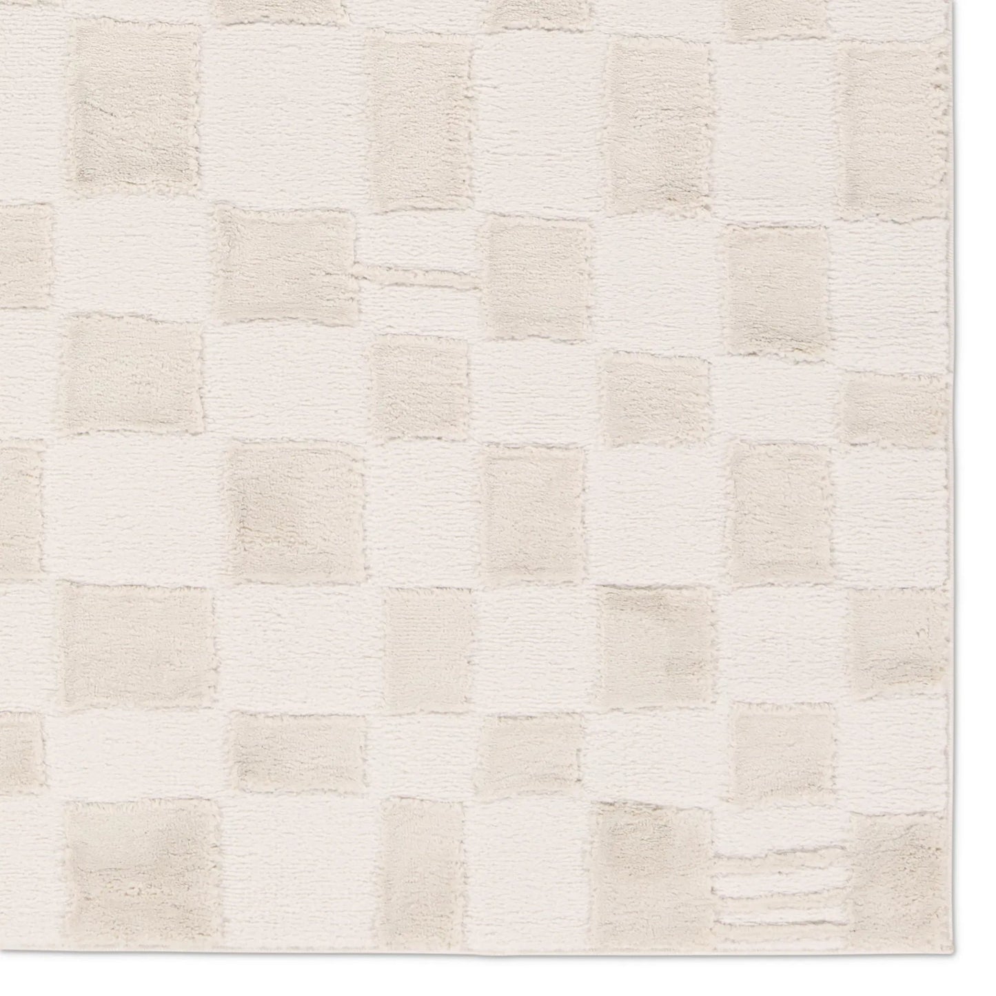 004 SI-2354609,SI-2354610,SI-2354611,SI-2354612,SI-2354613,SI-2354614 | Closeup | Jaida JID25 Rug by Jaipur Living in ivory, tan. Made from 70% polypropylene 30% polyester in a unique style.