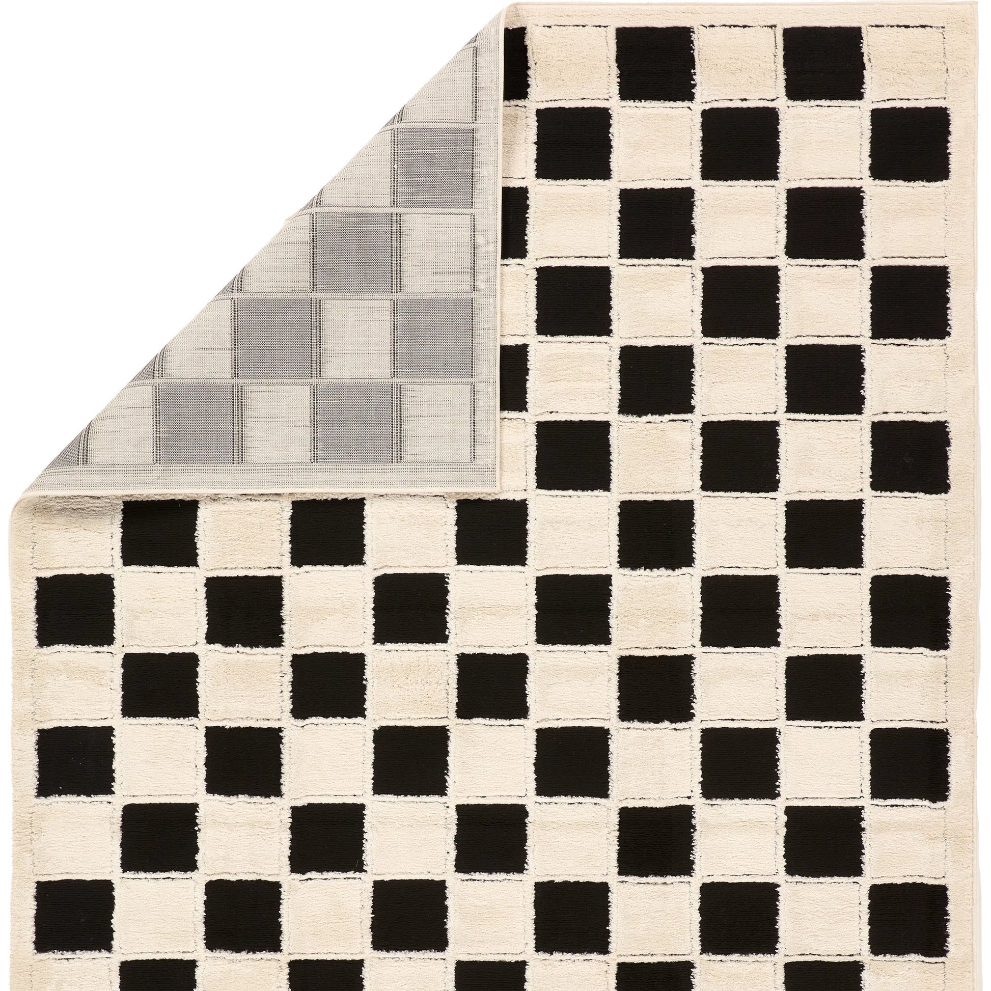 Jaida JID27 Rug by Jaipur Living in ivory, black. Made from 70% polypropylene 30% polyester in a unique style.