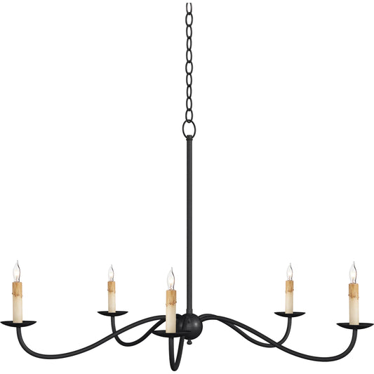 Saxon Chandelier by Currey and Company. Made from unique in a modern style.