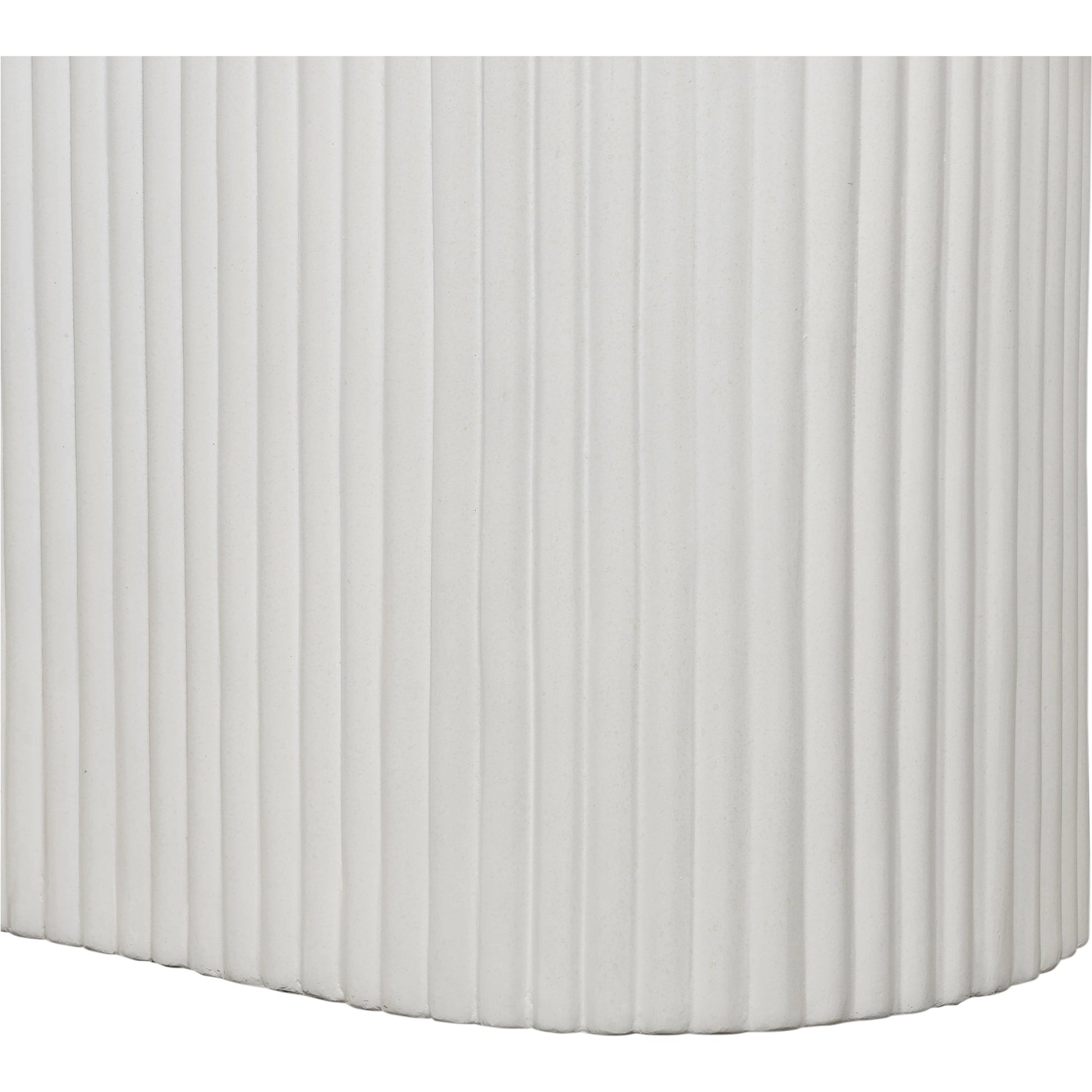 Lyon Outdoor Dining Table by Moe's Home Collection in light grey. Made from concrete, terrazzo, foam core with metal bar reinforcement in a modern style.