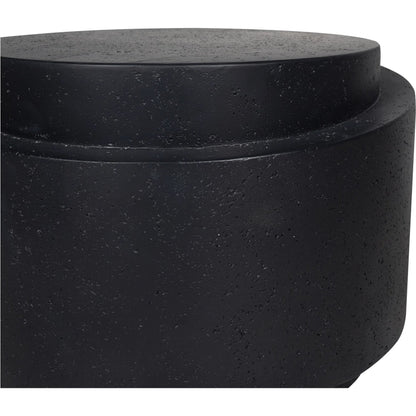 Cosmo Outdoor Accent Table by Moe's Home Collection. Made from concrete, stone in a modern style.