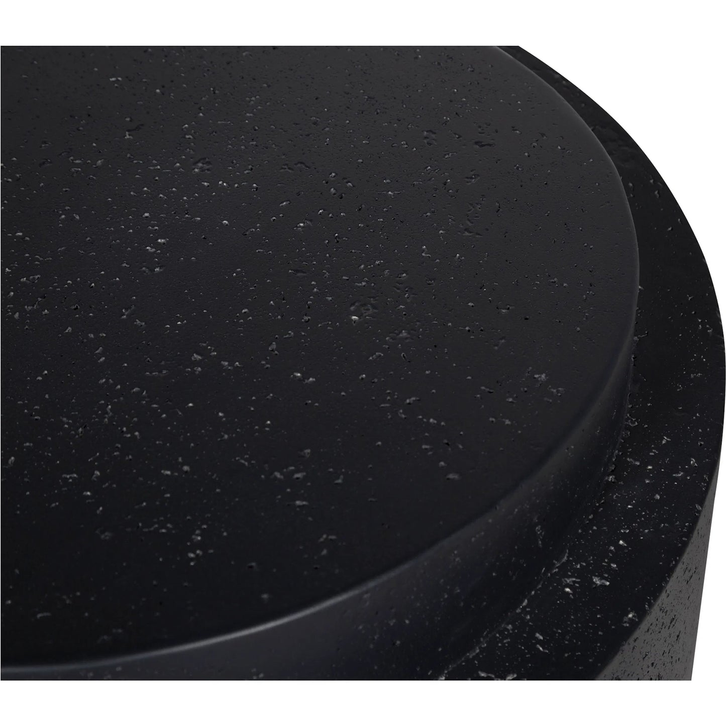 007 SI-2253659 | Closeup | Cosmo Outdoor Accent Table by Moe's Home Collection. Made from concrete, stone in a modern style.