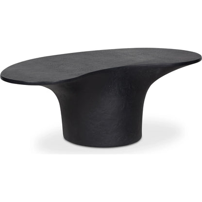 Yumi Outdoor Coffee Table by Moe's Home Collection. Made from fiberglass reinforced concrete in a modern style.