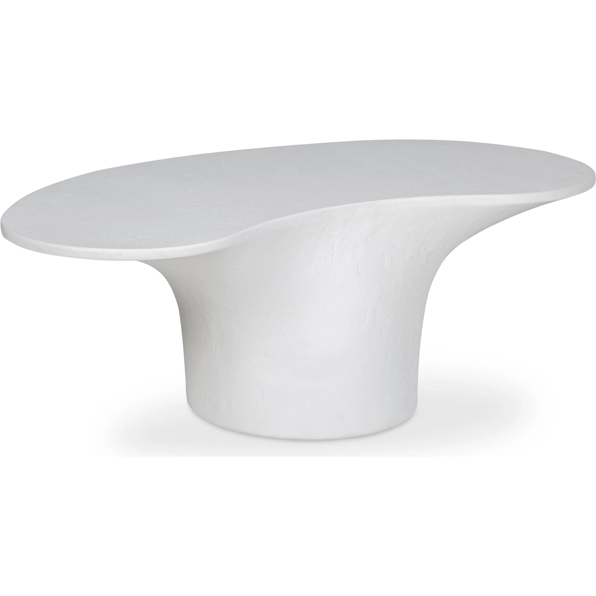 Yumi Outdoor Coffee Table by Moe's Home Collection. Made from fiberglass reinforced concrete in a modern style.