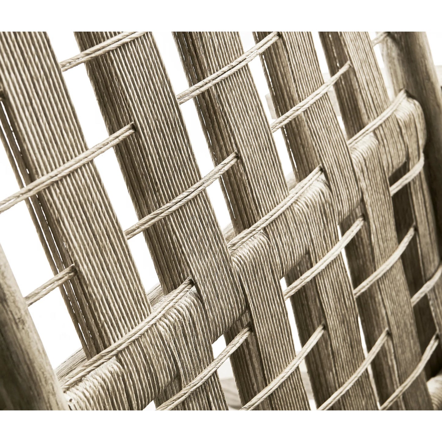 007 SI-2252700 | Closeup | Whitby Lounge Chair by Jonathan Charles in grey and greyed oak. Made from oak, fabric, rope in a cottage & farmhouse style.