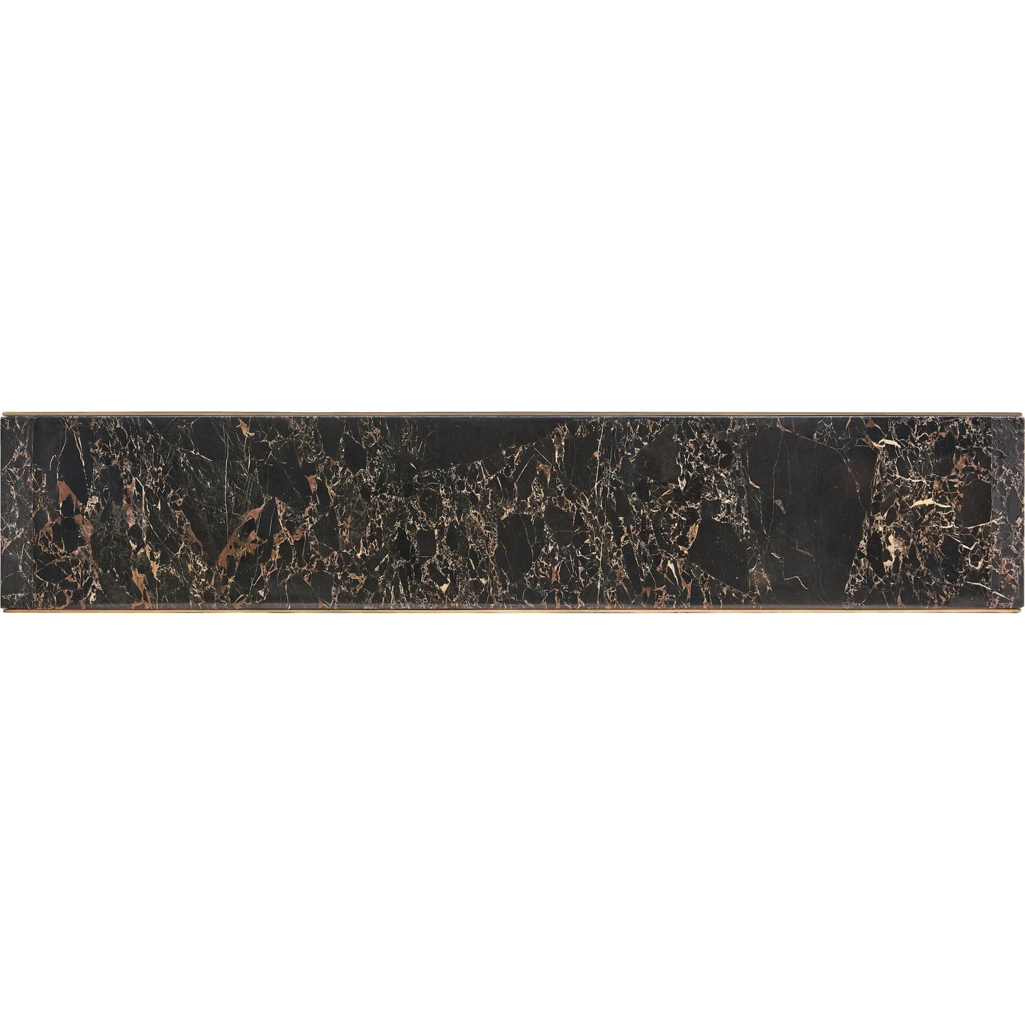 004 SI-2535733 | Additional Silo | Nova Console Table by Jonathan Charles in industrial bronze finish. Made from main aluminum in a unique style.