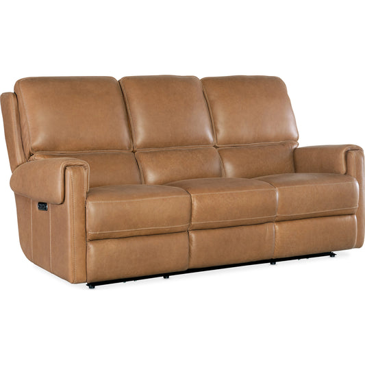 Somers Power Sofa by Hooker Furniture. Made from unique in a transitional style.