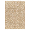 Beige, White / 7'10" x 10'