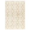 White, Beige / 9'2" x 12'