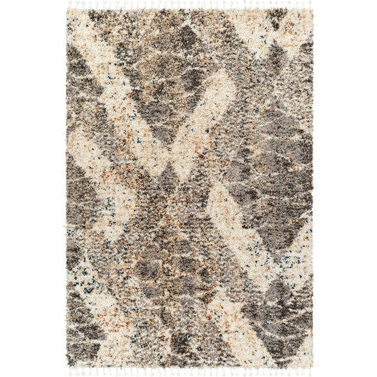 Jakarta Rug - 32681 by Livabliss in white, beige. Made from main: 100% polyester in a unique style.