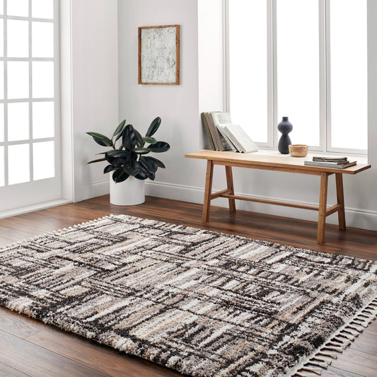 Jakarta Rug by Livabliss. Made from main: 100% polyester in a modern style.