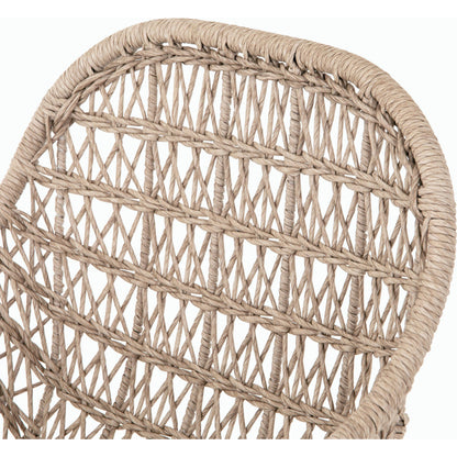 Bandera Counter Stool by Four Hands in vintage white and gray bronze. Made from unique in a coastal style.