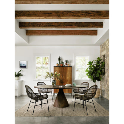 Bandera Outdoor Woven Dining Chair by Four Hands. Made from unique in a eclectic & global style.