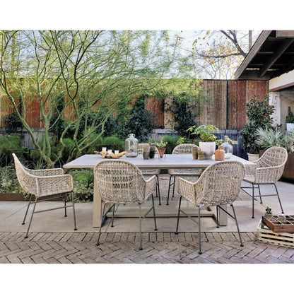 Bandera Outdoor Woven Dining Chair by Four Hands. Made from unique in a eclectic & global style.