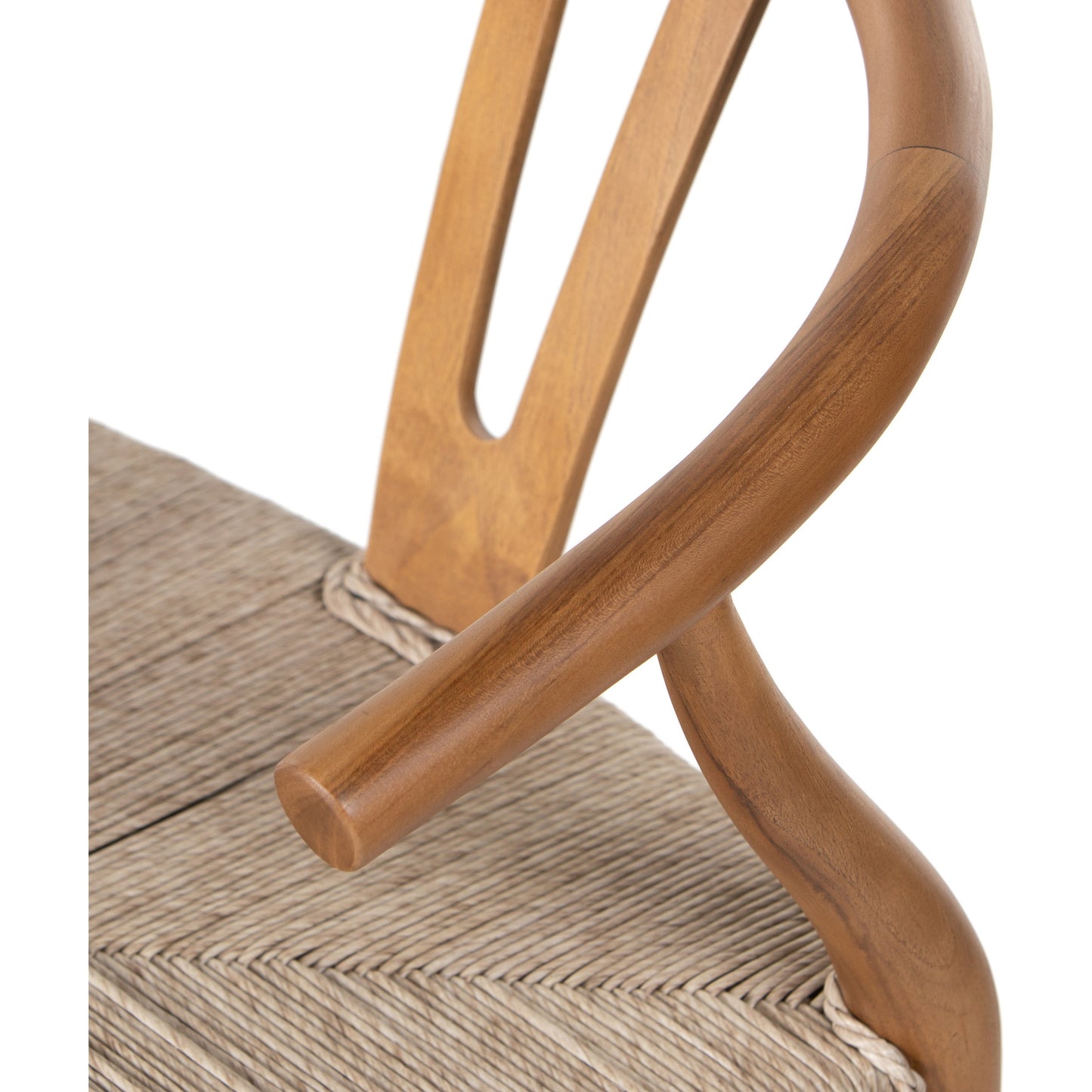 011 SR-369149 | Additional Silo | Muestra Dining Chair by Four Hands. Made from solid teak, 100% polyethylene in a coastal style.