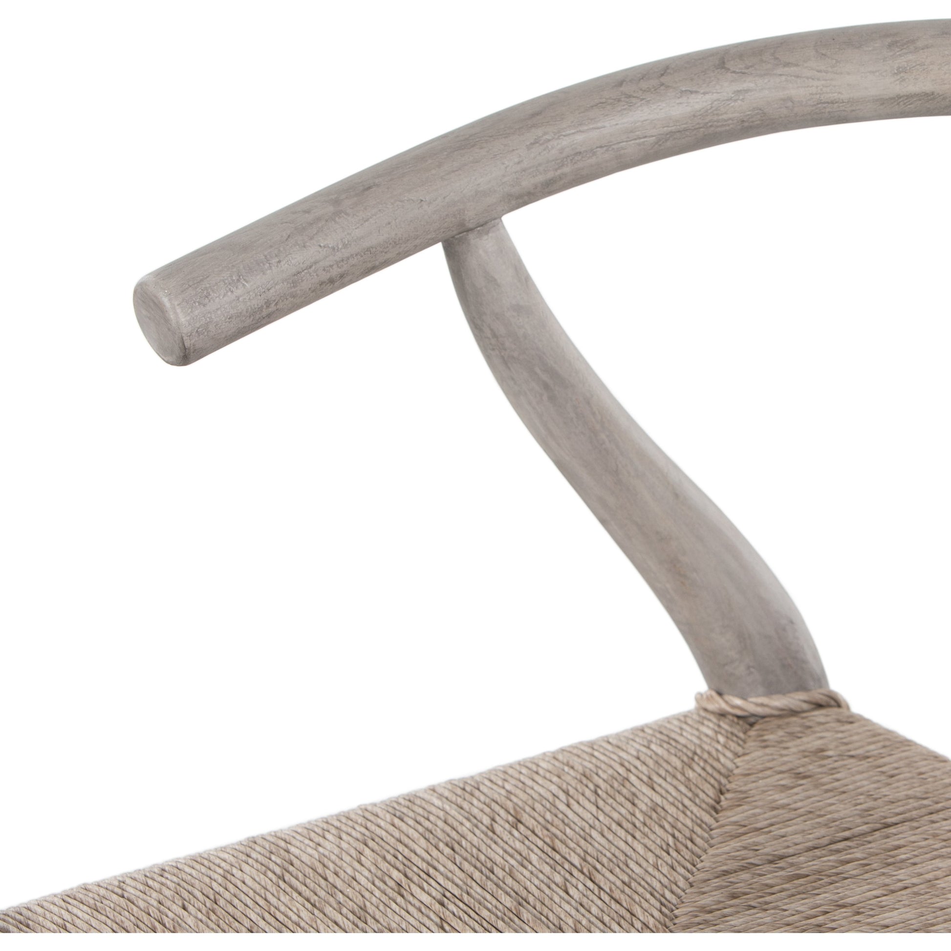 Muestra Dining Chair by Four Hands. Made from solid teak, 100% polyethylene in a coastal style.