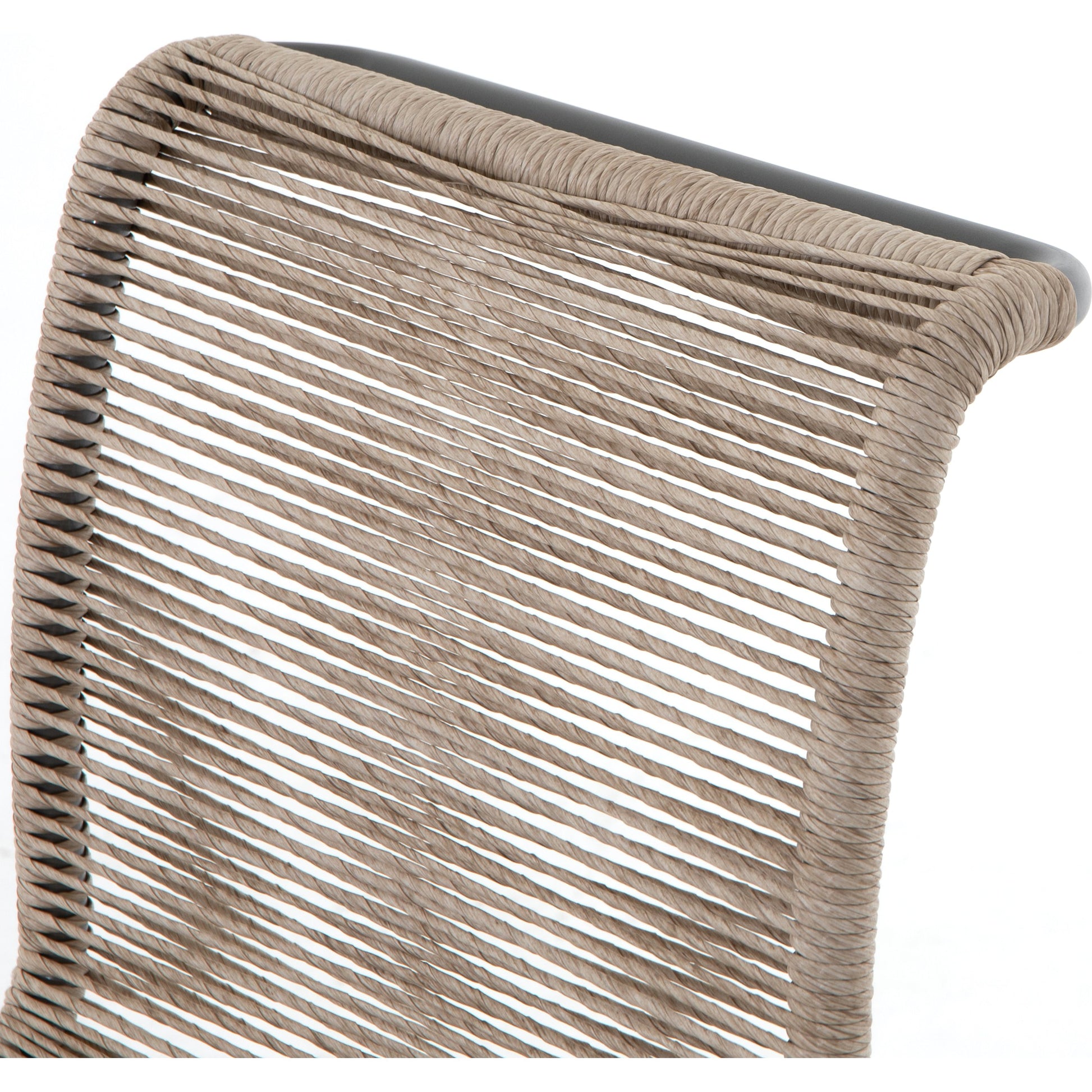 Grover Outdoor Dining Chair by Four Hands. Made from iron, 100% polyethylene in a coastal style.