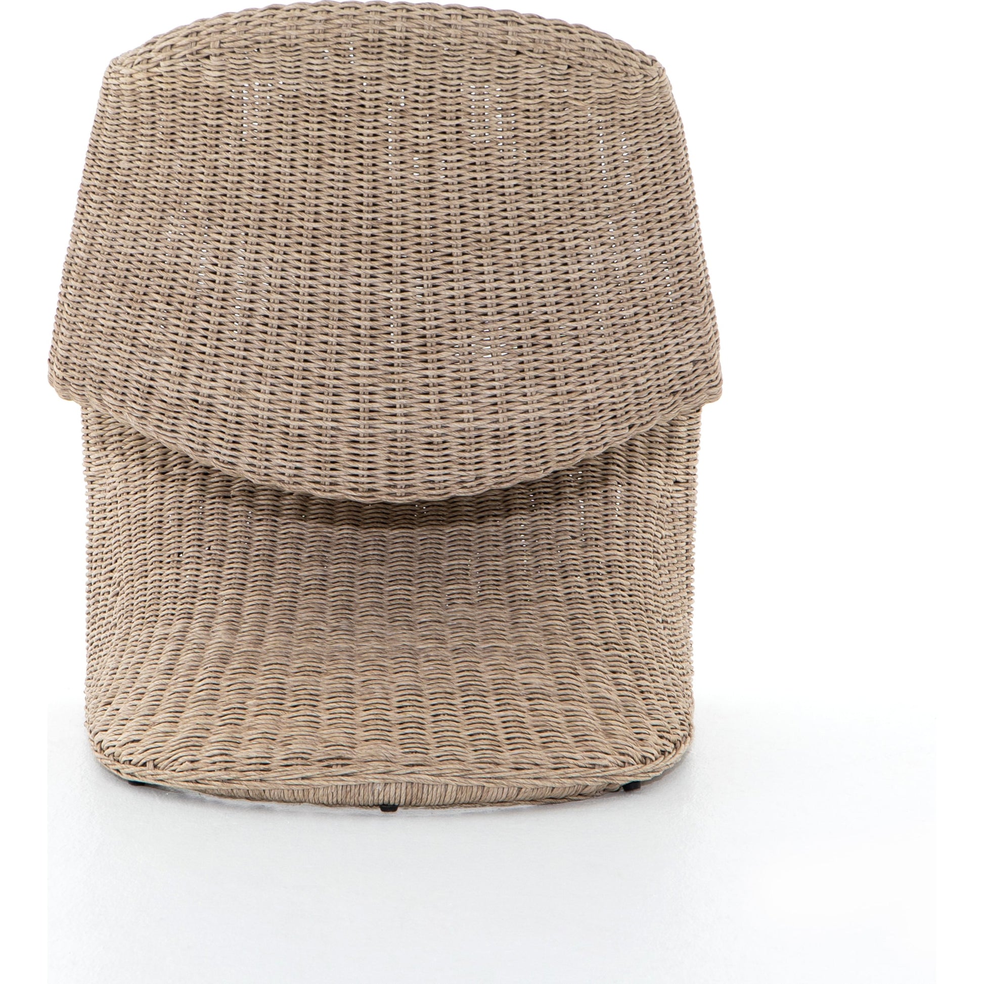 Portia Outdoor Occasional Chair by Four Hands. Made from 100% polyethylene, iron in a coastal style.